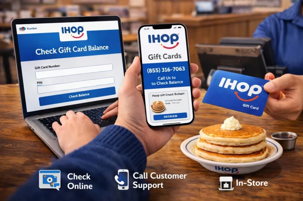 Check IHOP Gift Card Balance
