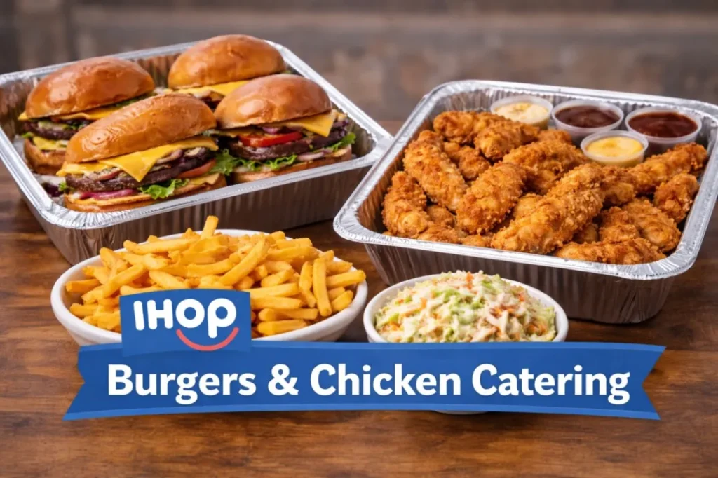 IHOP Burgers & Chicken Catering Menu