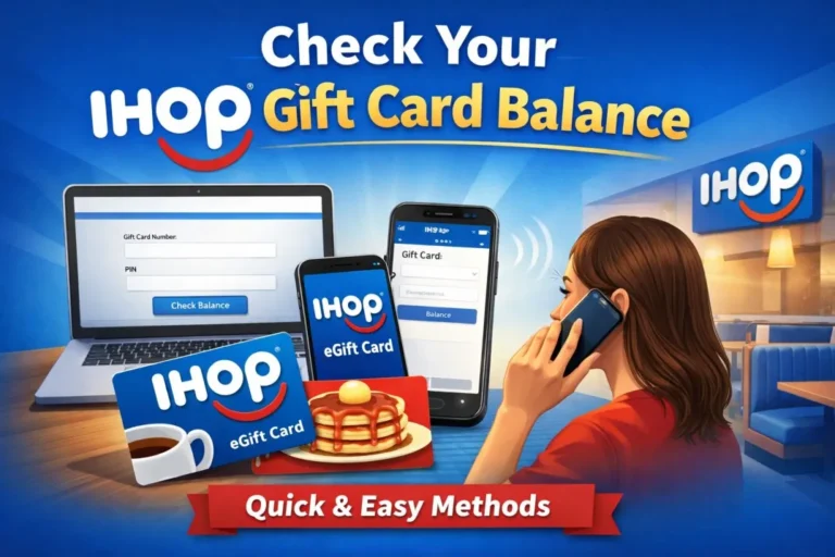 IHOP Gift Card Balance