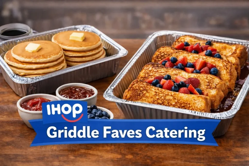 IHOP Griddle Faves Catering Menu