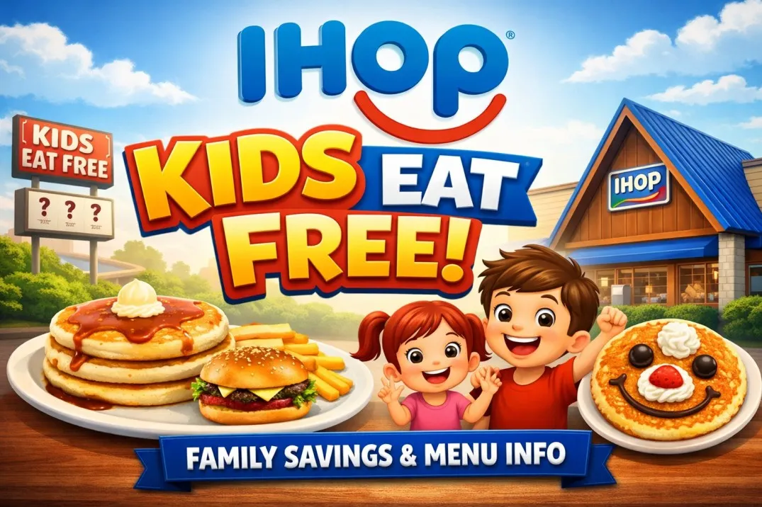 IHOP Kids Eat Free