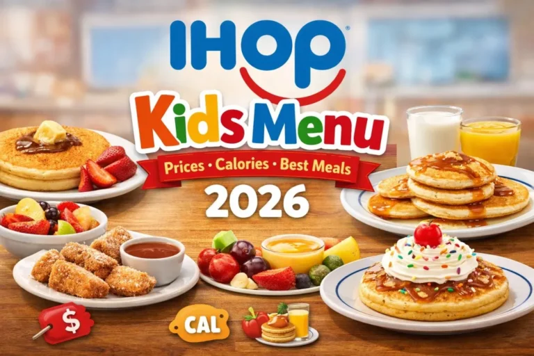 IHOP Kids Menu