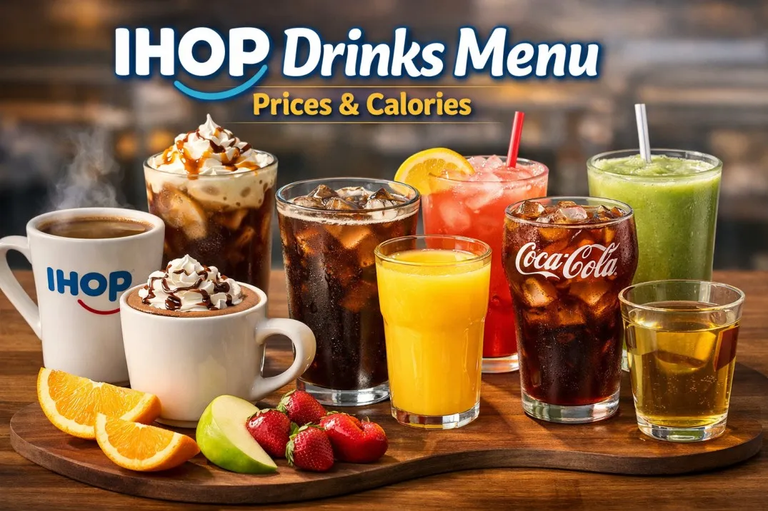 IHOP drinks menu