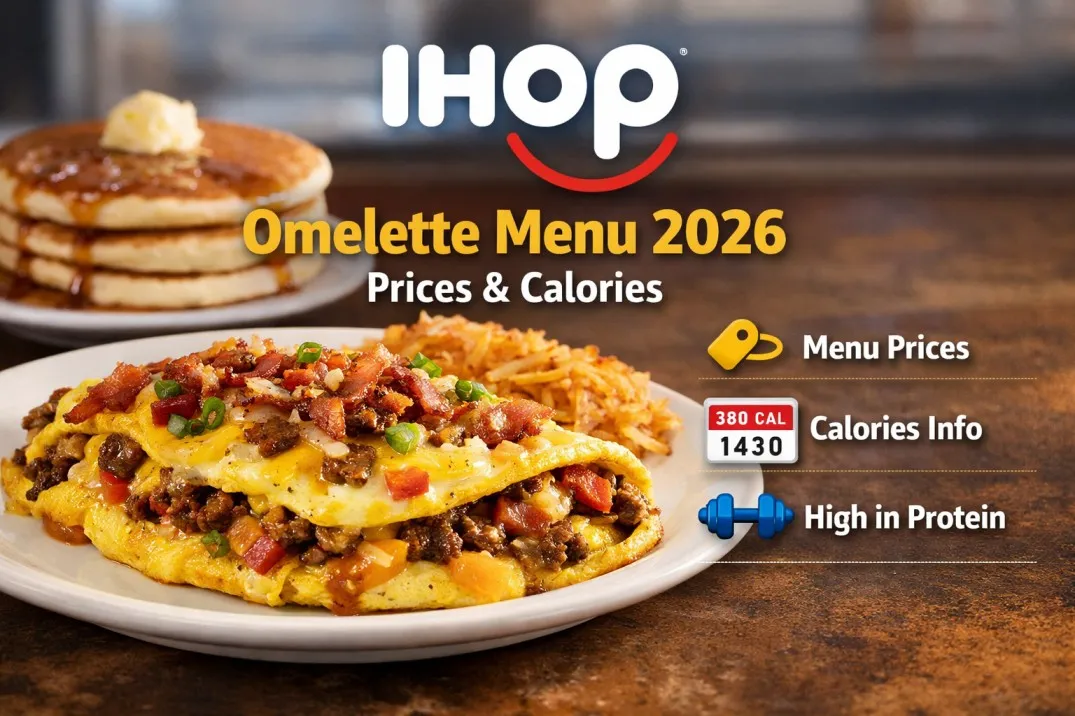 IHOP omelette menu