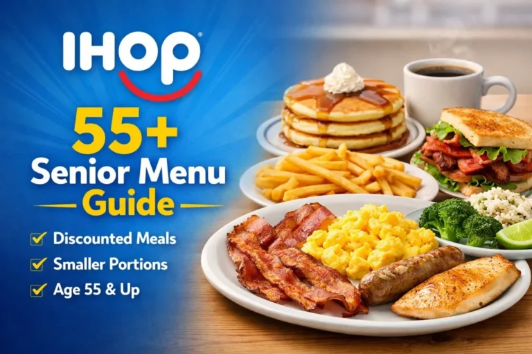 IHOP senior menu