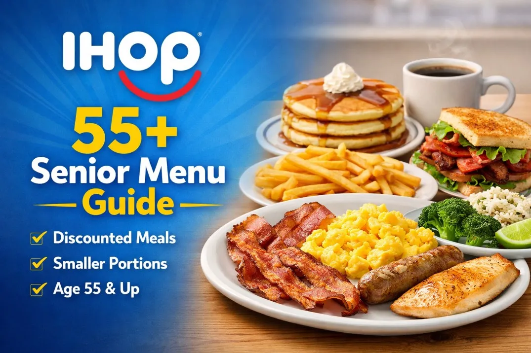 IHOP senior menu