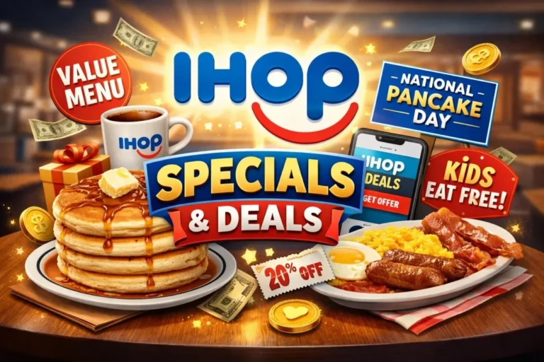 IHOP specials
