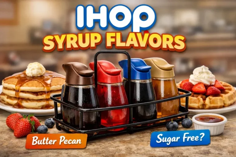 IHOP syrup flavors