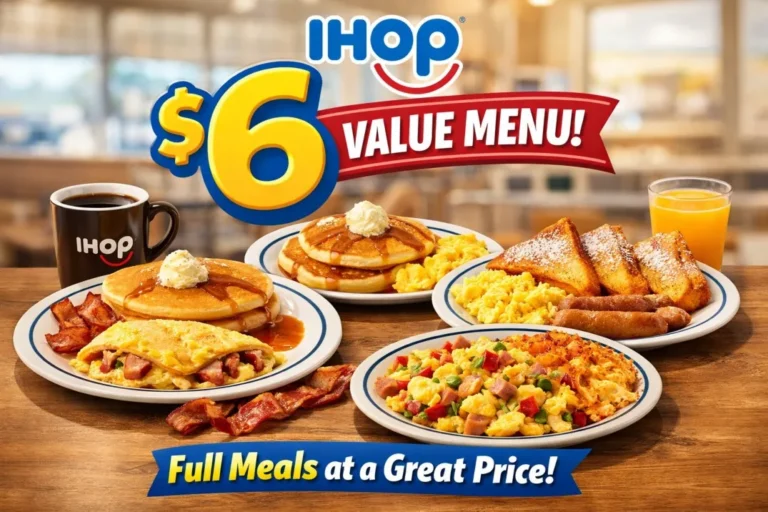 IHOP value menu
